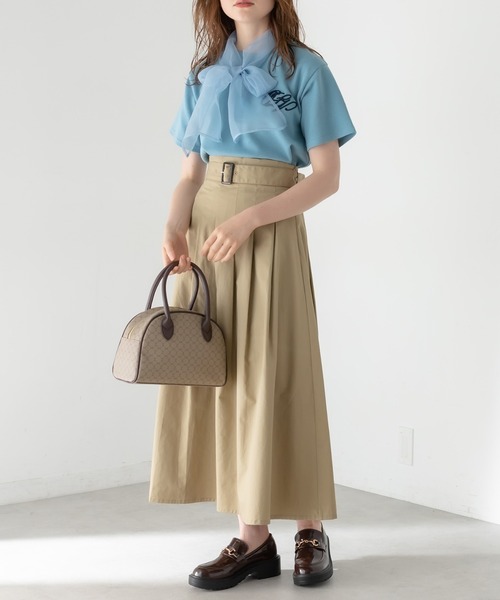 OLIVE des OLIVE(オリーブデオリーブ)の「モノグラムボストンバッグ(ボストンバッグ・レディース・ダークブラウン/ベージュ・FREE)」の5枚目の写真