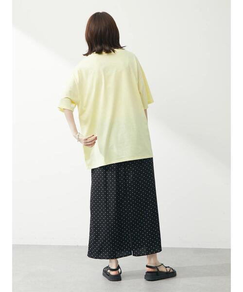 Green Parks(グリーンパークス)の「ドットナロースカート(スカート・レディース・ブラック/アイボリー/ブラウン・FREE)」の14枚目の写真