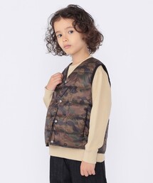 EKAL エカル　ダウン　ベスト　ノーカラー　カーキ　グリーン　アーバン　緑色 NANGA × EKAL EXCLUSIVE ITEMS | 株式会社アーバンリサーチの