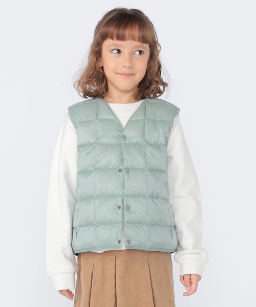 【ドラゴン 】STON  ダウンベスト Schott x TAION ダウンベスト 色ブラック