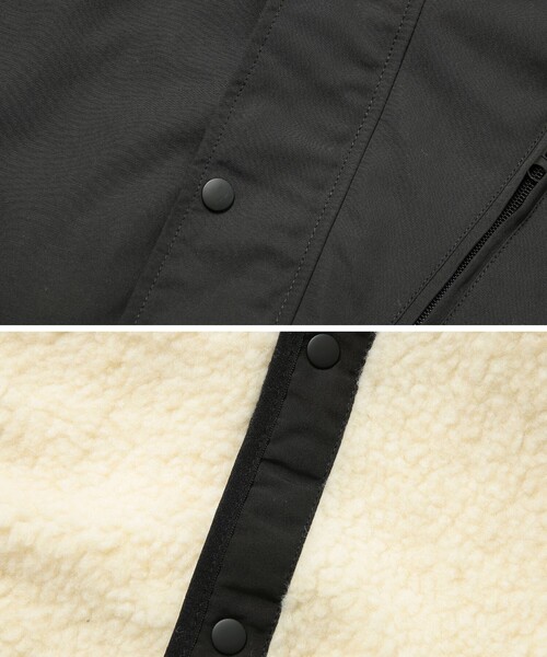 coen（コーエン）の「汎用性の高さが人気の理由。撥水3WAYマウンテンパーカー#（WEB限定カラー）（マウンテンパーカー・レディース・ブラック/ベージュ/ネイビー/ブラウン/オリーブ/ナチュラル・M/L）」の7枚目の写真