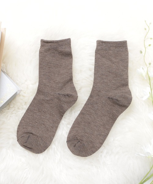 Lace Ladies（レースレディース）の「【10色組】無地クルーソックスセット（ソックス/靴下・レディース・マルチ・FREE）」の4枚目の写真