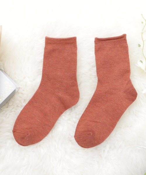 Lace Ladies（レースレディース）の「【10色組】無地クルーソックスセット（ソックス/靴下・レディース・マルチ・FREE）」の6枚目の写真