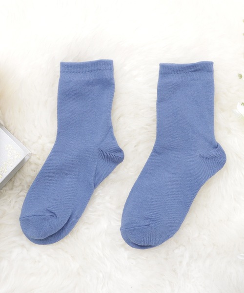 Lace Ladies（レースレディース）の「【10色組】無地クルーソックスセット（ソックス/靴下・レディース・マルチ・FREE）」の8枚目の写真