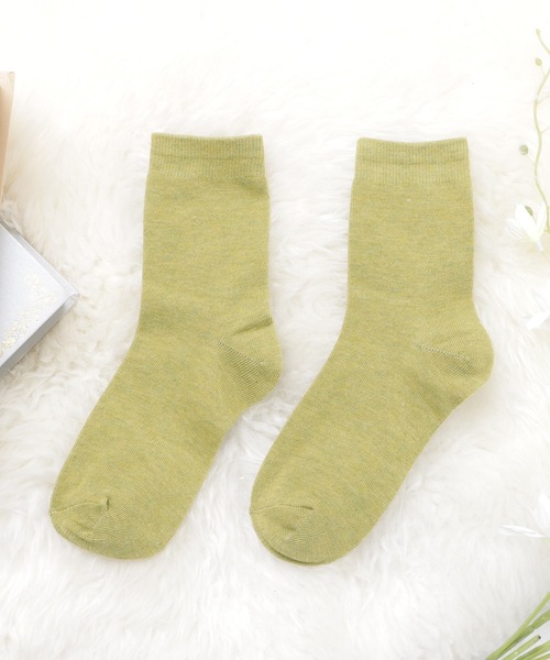 Lace Ladies（レースレディース）の「【10色組】無地クルーソックスセット（ソックス/靴下・レディース・マルチ・FREE）」の11枚目の写真