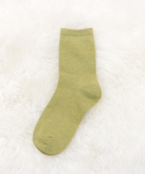 Lace Ladies（レースレディース）の「【10色組】無地クルーソックスセット（ソックス/靴下・レディース・マルチ・FREE）」の12枚目の写真