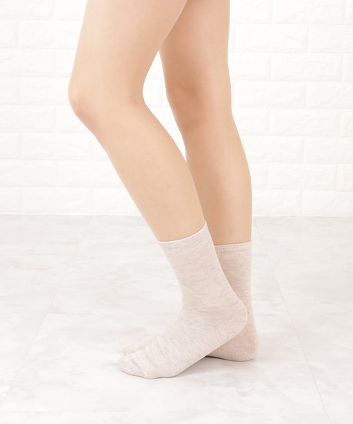 Lace Ladies（レースレディース）の「【10色組】無地クルーソックスセット（ソックス/靴下・レディース・マルチ・FREE）」の22枚目の写真