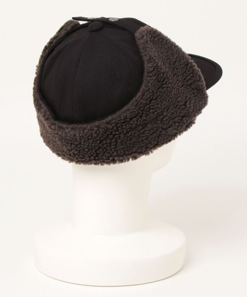 KRIFF MAYER（クリフメイヤー）の「HINOKOボアCAP（キャップ・メンズ・オリーブ/ブラウン/チャコール・FREE）」の4枚目の写真