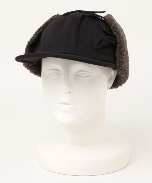 KRIFF MAYER（クリフメイヤー）の「HINOKOボアCAP（キャップ・メンズ・オリーブ/ブラウン/チャコール・FREE）」の5枚目の写真