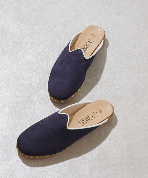 BEARDSLEY（ビアズリー）の「《SAANAS》ミュール（スリッポン・レディース・ネイビー・35/36/39/37）」の10枚目の写真