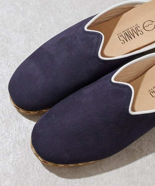 BEARDSLEY（ビアズリー）の「《SAANAS》ミュール（スリッポン・レディース・ネイビー・35/36/39/37）」の2枚目の写真