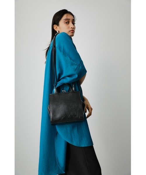 AZUL by moussy(アズールバイマウジー)の「METAL FRAME BAG Ⅱ/メタルフレームバッグⅡ(ショルダーバッグ・レディース・ブラック/ダークグリーン/ボルドー/ホワイト系その他・FREE)」の21枚目の写真