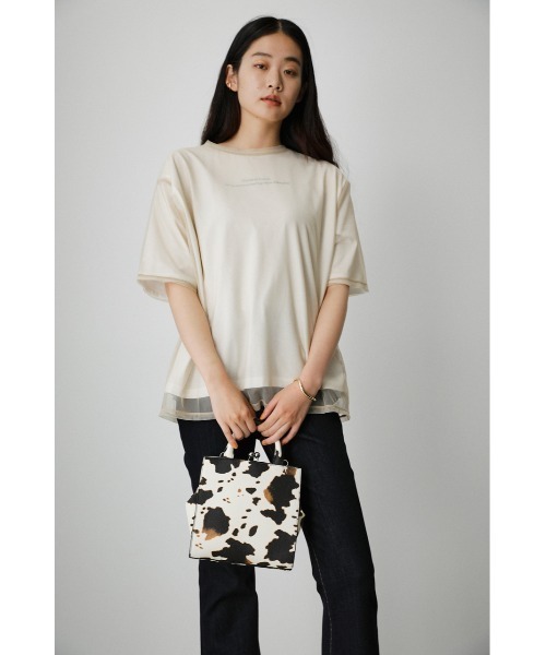 AZUL by moussy(アズールバイマウジー)の「METAL FRAME BAG Ⅱ/メタルフレームバッグⅡ(ショルダーバッグ・レディース・ブラック/ダークグリーン/ボルドー/ホワイト系その他・FREE)」の13枚目の写真