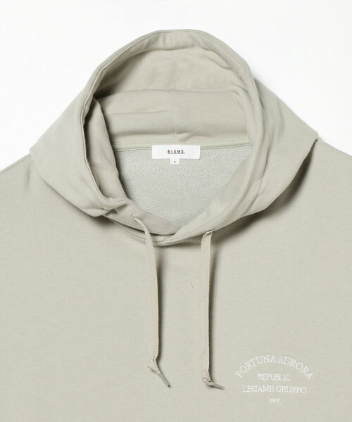 BeAMS DOT（ビームスドット）の「【WEB限定】BeAMS DOT / アーチ刺繍 パーカー（スウェット・メンズ・グレー/グリーン・MEDIUM/LARGE）」の19枚目の写真