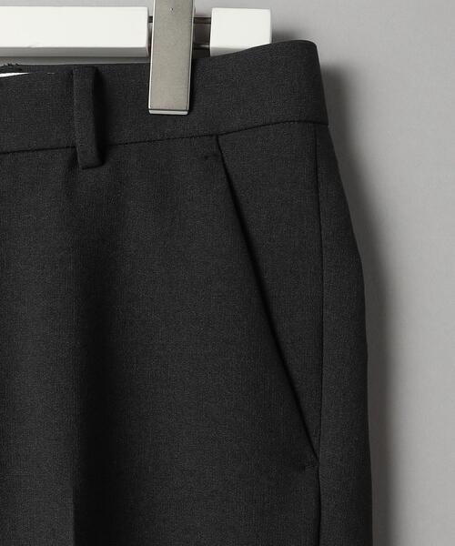 ダブルクロス メランジ ノープリーツ ストレート パンツ UNITED ARROWS LTD. OUTLET｜ダブルクロス メランジ ノー