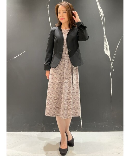 新品タグ付き　クードシャンス　フレア　ワンピース　大きいサイズ　フォーマル　式典 COUP DE CHANCE (Women)のワンピース | レディース | 三越伊勢丹