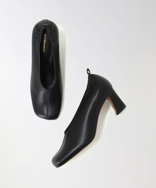 BEAUTY&YOUTH UNITED ARROWS（ビューティーアンドユースユナイテッドアローズ）の「レザー センターライン スクエアトゥ パンプス（パンプス・レディース・ブラック/モカ・38/36/37/36h/37h）」の11枚目の写真