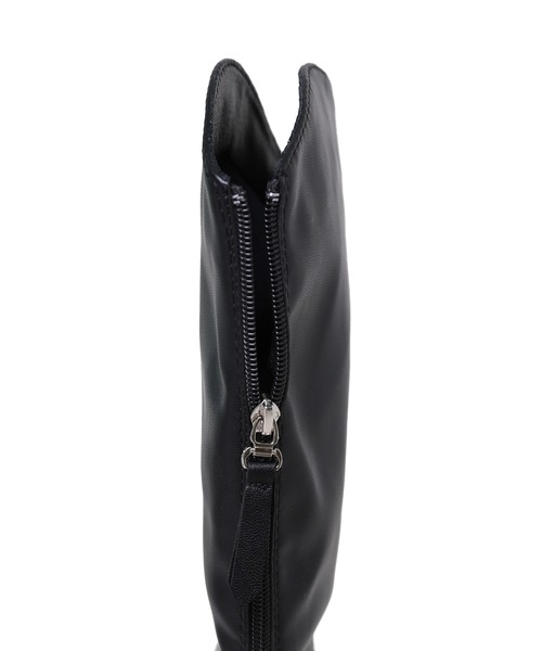minsobi（ミンソビ）の「ラウンドカットロングブーツ（ブーツ・レディース・ブラック・23cm/23.5cm/24cm/24.5cm）」の10枚目の写真