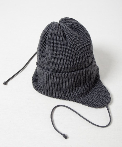 RACAL（ラカル）の「【Racal】Ear knit cap（ニットキャップ/ビーニー・メンズ・ブラック/ブルー/グレー/アイボリー・FREE）」の20枚目の写真