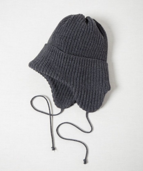 RACAL（ラカル）の「【Racal】Ear knit cap（ニットキャップ/ビーニー・メンズ・ブラック/ブルー/グレー/アイボリー・FREE）」の22枚目の写真