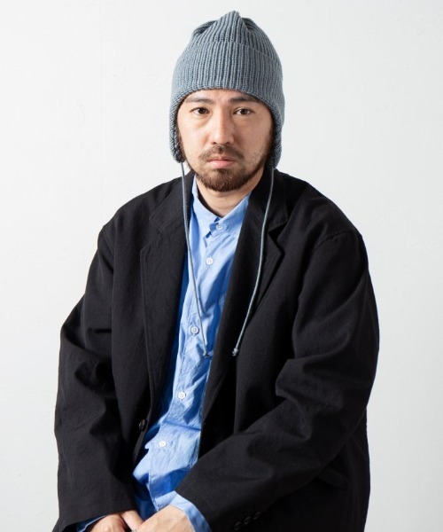 RACAL（ラカル）の「【Racal】Ear knit cap（ニットキャップ/ビーニー・メンズ・ブラック/ブルー/グレー/アイボリー・FREE）」の15枚目の写真