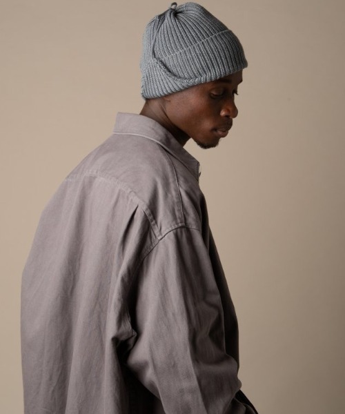 RACAL（ラカル）の「【Racal】Ear knit cap（ニットキャップ/ビーニー・メンズ・ブラック/ブルー/グレー/アイボリー・FREE）」の16枚目の写真