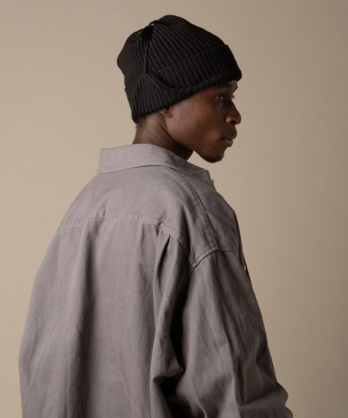 RACAL（ラカル）の「【Racal】Ear knit cap（ニットキャップ/ビーニー・メンズ・ブラック/ブルー/グレー/アイボリー・FREE）」の12枚目の写真