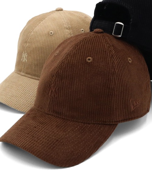 新版 NEW ERA（ニューエラ）の「ニューエラキャップ NY コーデュロイ 帽子