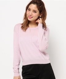 AZUL by moussy | C100%U/Nクロプト長袖KPO(ニット/セーター)