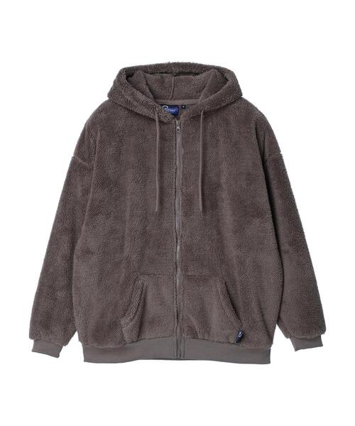 PEN FIELD（ペンフィールド）の「Penfield防風シープボアZIPパーカー　＊（パーカー・メンズ・ベージュ/グレー/オフホワイト/ライトブラウン・M/LL/L/S）」の3枚目の写真