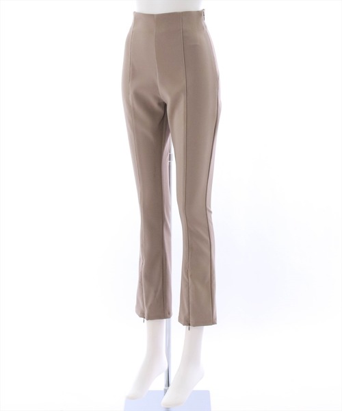 clear（クリア）の「前スリットハイウエストストレッチパンツ（スラックス・レディース・ブラック/モカ・S/M）」の22枚目の写真