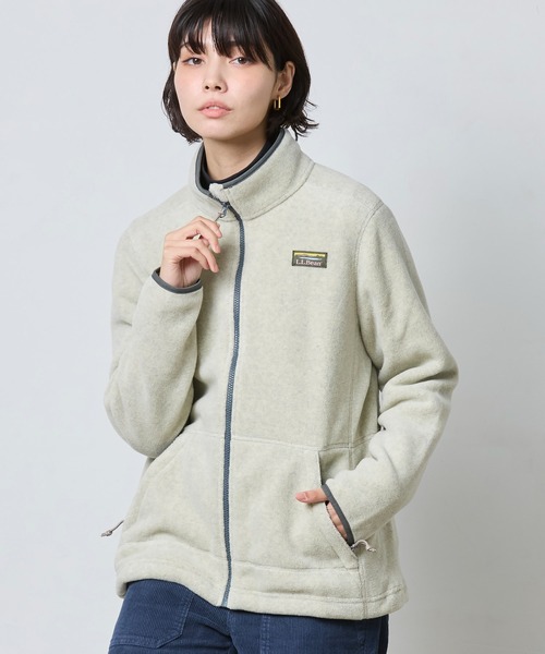 L.L.Bean(エルエルビーン)の「マウンテン・クラシック・フリース・ジャケット 米国フィット・プチ(その他トップス・レディース・パープル/ターコイズブルー/ブラック/ネイビー/ローズ系/ヘザーチャコール/ヘザーグレー・SMALL/MEDIUM/LARGE)」の18枚目の写真