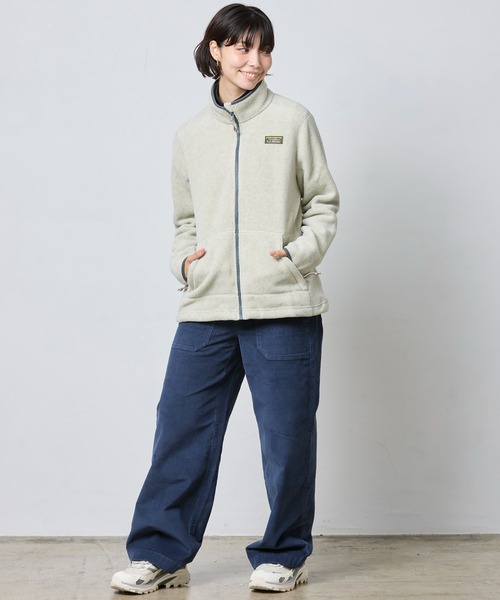 L.L.Bean(エルエルビーン)の「マウンテン・クラシック・フリース・ジャケット 米国フィット・プチ(その他トップス・レディース・パープル/ターコイズブルー/ブラック/ネイビー/ローズ系/ヘザーチャコール/ヘザーグレー・SMALL/MEDIUM/LARGE)」の14枚目の写真
