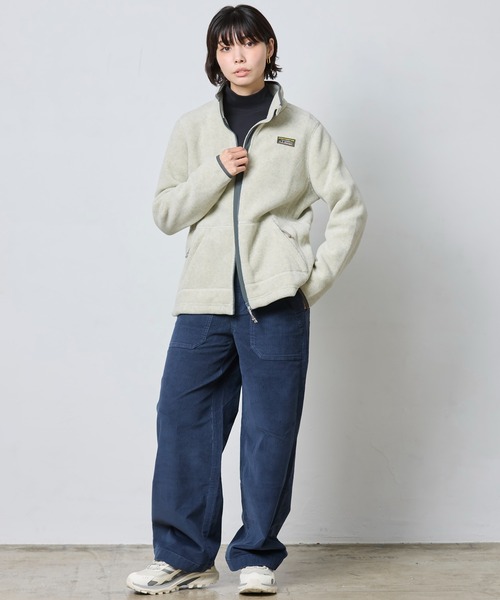 L.L.Bean(エルエルビーン)の「マウンテン・クラシック・フリース・ジャケット 米国フィット・プチ(その他トップス・レディース・パープル/ターコイズブルー/ブラック/ネイビー/ローズ系/ヘザーチャコール/ヘザーグレー・SMALL/MEDIUM/LARGE)」の11枚目の写真