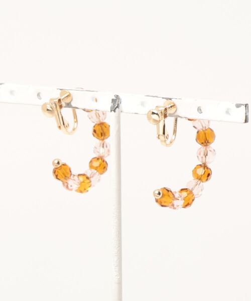ROOM（-）の「romance beads earring（イヤリング・レディース・ピンク・FREE）」の3枚目の写真