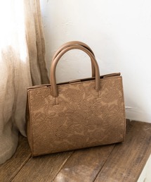 koe | 型押しペイズリー柄トートバッグ(トートバッグ)