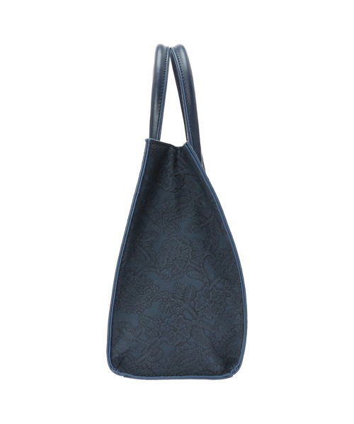 koe（コエ）の「型押しペイズリー柄トートバッグ（トートバッグ・レディース・ネイビー/ブラウン/アイボリー・FREE）」の13枚目の写真