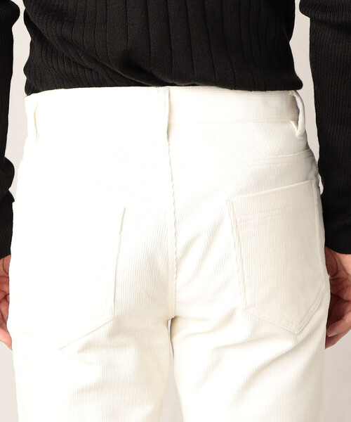 COMME CA MEN（コムサメン）の「14ウェル　コーデュロイ5ポケットパンツ（チノパンツ・メンズ・ネイビー/ホワイト/ダークブラウン・M/L/S）」の16枚目の写真