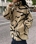 AMERI(アメリ)の「MOUTON LIKE KNIT VEST(ムートンコート)」 - WEAR