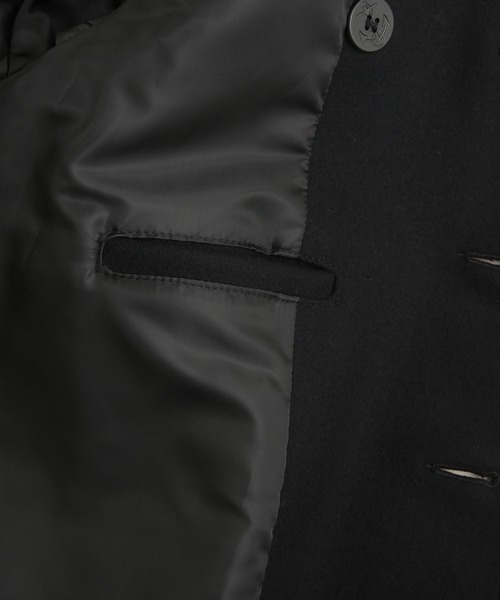 schott(ショット)の「Schott/別注 Pコート(ピーコート・メンズ・ネイビー・S/M/L)」の3枚目の写真
