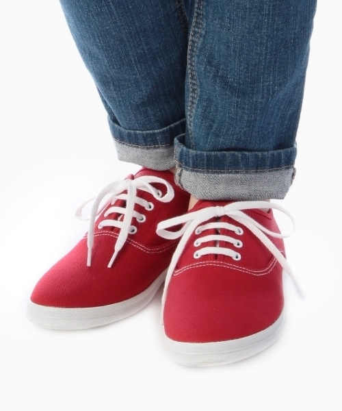 Keds(ケッズ)の「KedsChampionOx×THE シューズ(スニーカー・レディース・グリーン/レッド/ブルー/ブルー系1・35/40/30)」の9枚目の写真