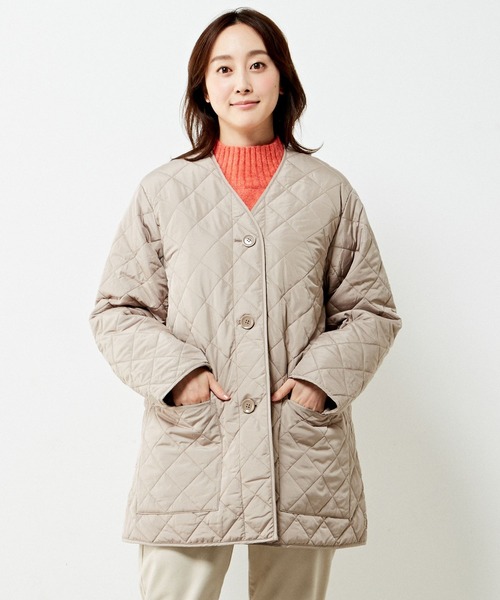 MELROSE claire 　キルティングコート MELROSE claire（メルローズ クレール）の「【ウォッシャブル