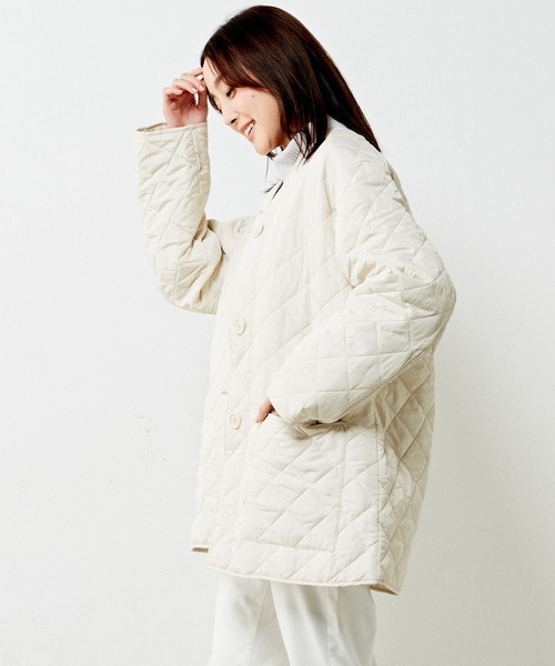MELROSE claire 　キルティングコート MELROSE claire（メルローズ クレール）の「【ウォッシャブル