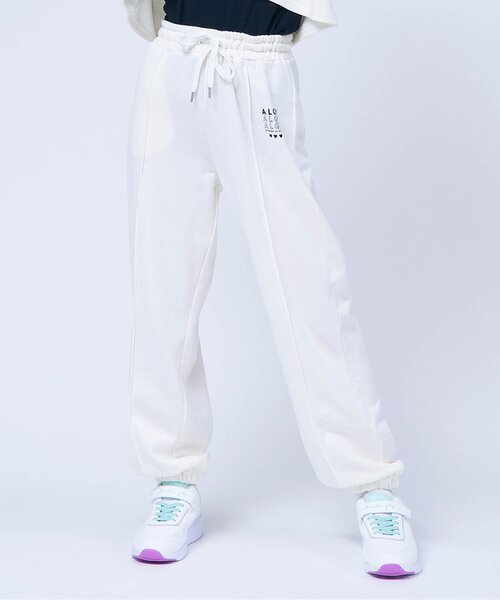 algy（アルジー）の「スウェットロングパンツ（その他パンツ・キッズ・ブラック/アイボリー/パープル・XX-SMALL/X-SMALL/SMALL/MEDIUM）」の2枚目の写真