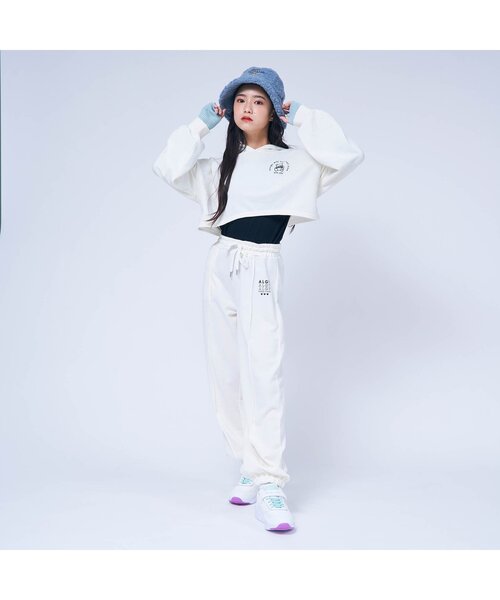 algy（アルジー）の「スウェットロングパンツ（その他パンツ・キッズ・ブラック/アイボリー/パープル・XX-SMALL/X-SMALL/SMALL/MEDIUM）」の4枚目の写真