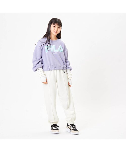 algy（アルジー）の「スウェットロングパンツ（その他パンツ・キッズ・ブラック/アイボリー/パープル・XX-SMALL/X-SMALL/SMALL/MEDIUM）」の6枚目の写真