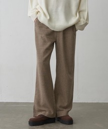 FEKETE（フェケテ）の「CHECKED SLACKS / ヴィンテージライクチェックスラックス（スラックス・メンズ）」
