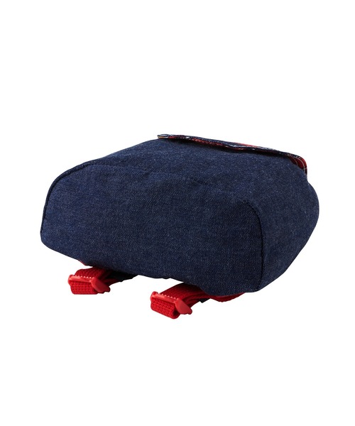 MIKI HOUSE（ミキハウス）の「デニムリュック（バックパック/リュック・キッズ・インディゴブルー・ONE SIZE）」の6枚目の写真