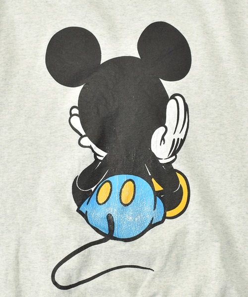 OLDMICKEY （オールドミッキー）の「【ヴィンテージ古着】90s Mickey / ミッキー 両面プリント クルーネックスウェット（スウェット・メンズ・グレー・X-LARGE）」の5枚目の写真