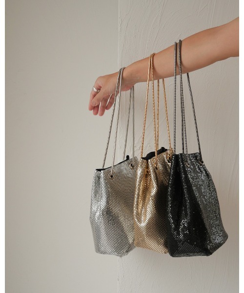 CURIBISCUI】メタルメッシュ 2WAY ショルダーバッグ（ショルダーバッグ
